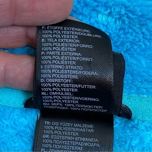 The North Face Osito Zip Front Long Sleeve Jacket Size Medium Women - Picture 11 of 15